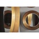 Contemporary Circular Recessed Mirror
