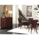 Round Art Deco Macassar Ebony High Lustre Dining Table 54