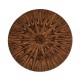 Art Deco High Lustre Round Dining Table 54