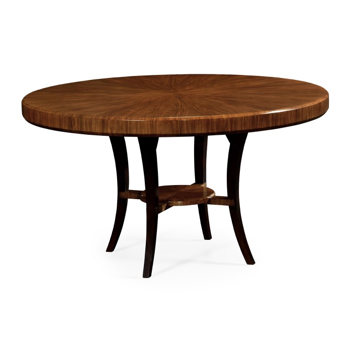 Art Deco Satin Round Dining Table 54