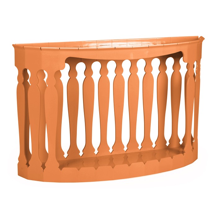 Moorish demilune console (Pumpkin cream)
