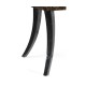 Full Back Art Deco Macassar Ebony Dining Arm Chair