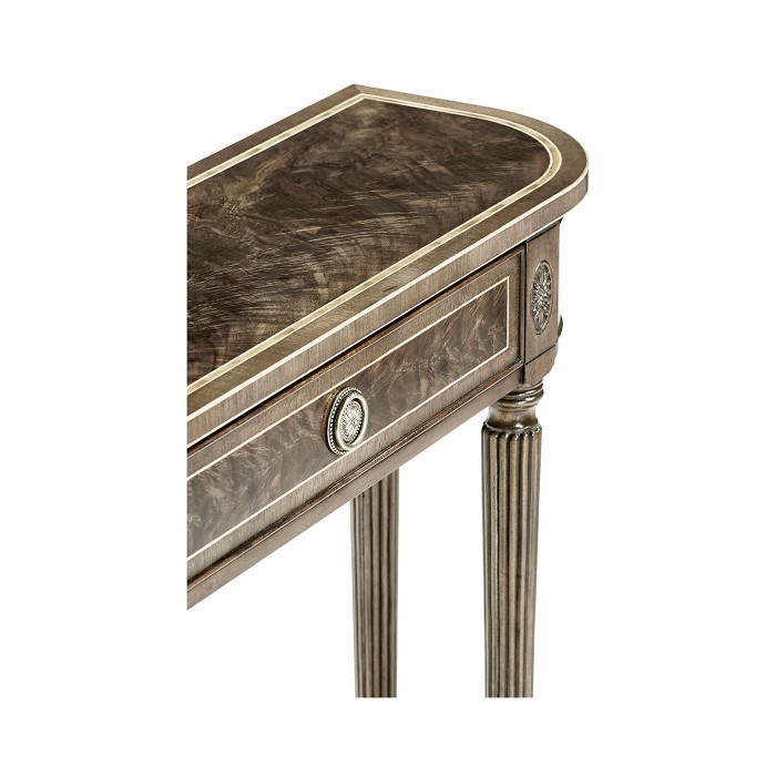 Regency Bleached Mahogany Console Table