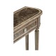 Regency Bleached Mahogany Console Table