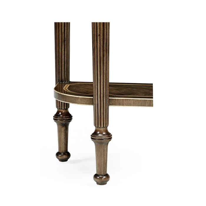 Regency Bleached Mahogany Console Table