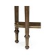 Regency Bleached Mahogany Console Table