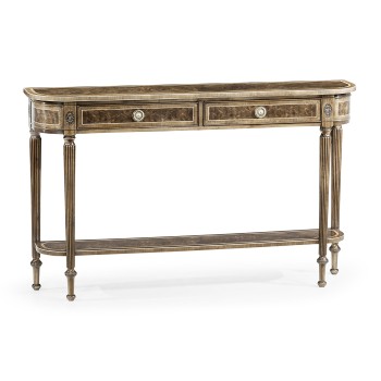 Regency Bleached Mahogany Console Table