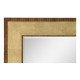 Faux Ivory Shagreen Floor Mirror