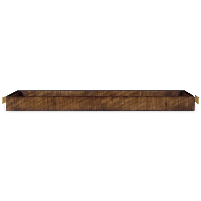 Ivory Shagreen Rectangular Tray