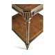 Victorian style walnut side table