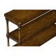 Victorian Style Walnut Three Tier Étagère