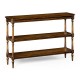 Victorian Style Walnut Three Tier Étagère
