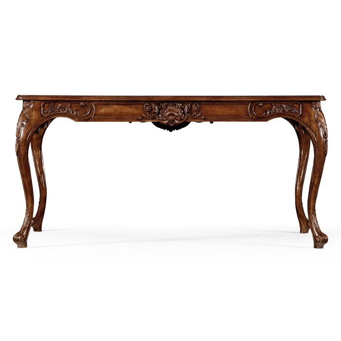Mahogany Rococo Bureau Plat