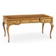 Satinwood & Marquetry Bureau Plat