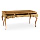 Satinwood & Marquetry Bureau Plat