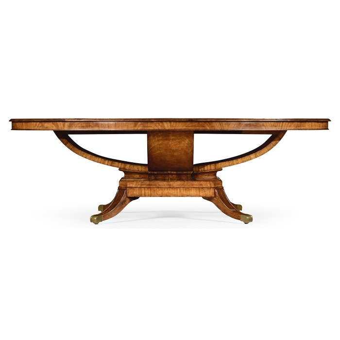 Biedermeier Style Oval Dining Table 96