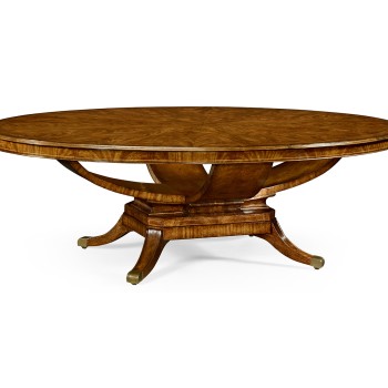 Biedermeier Style Oval Dining Table 96