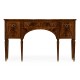 Regency Mahogany Bow Front Sideboard