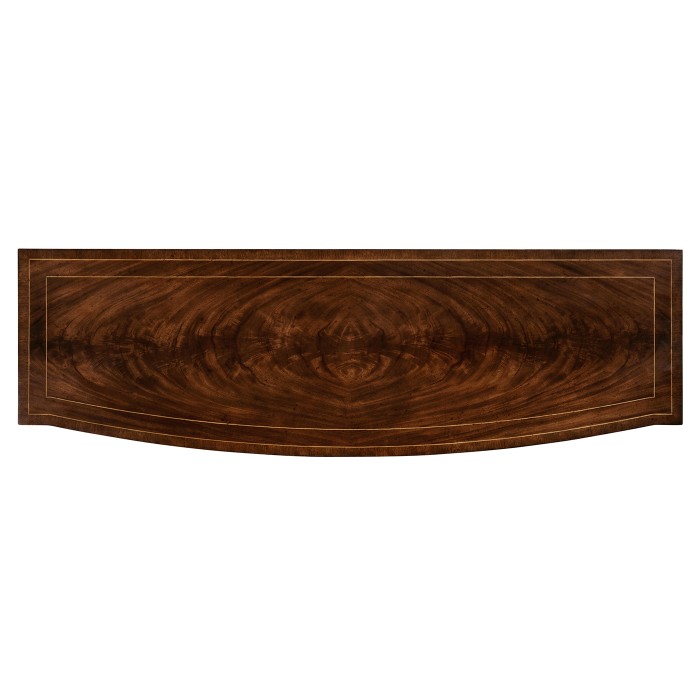 Regency Mahogany Bow Front Sideboard