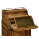 Burl oak davenport desk