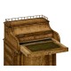 Burl oak davenport desk