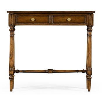 Victorian style walnut console