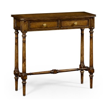 Victorian style walnut console