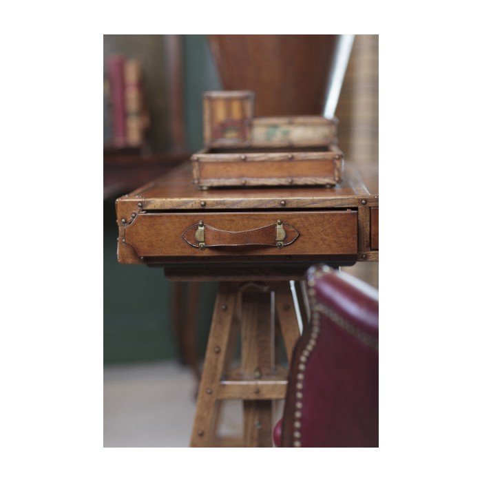Travel Trunk Style Planners Desk
