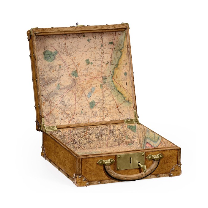 Travel trunk style box