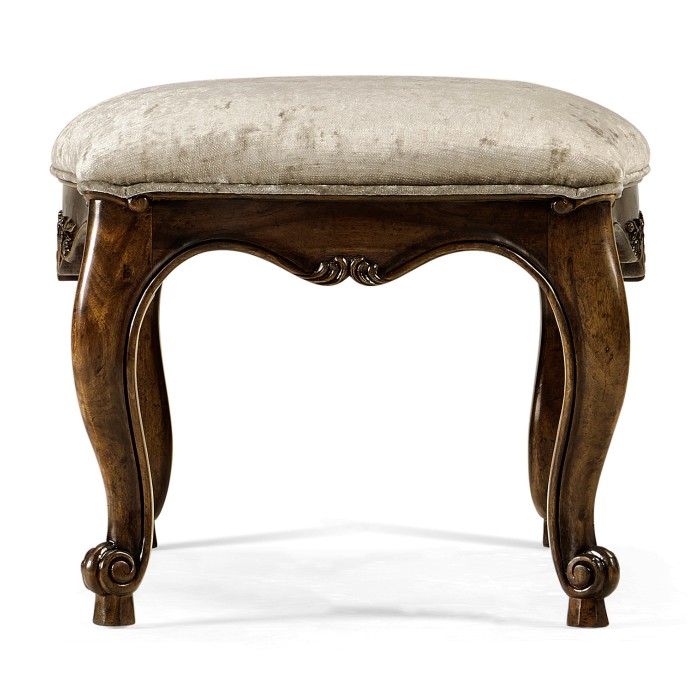 French Walnut Footstool