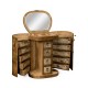 Travel Trunk Style Metamorphic Dressing Table