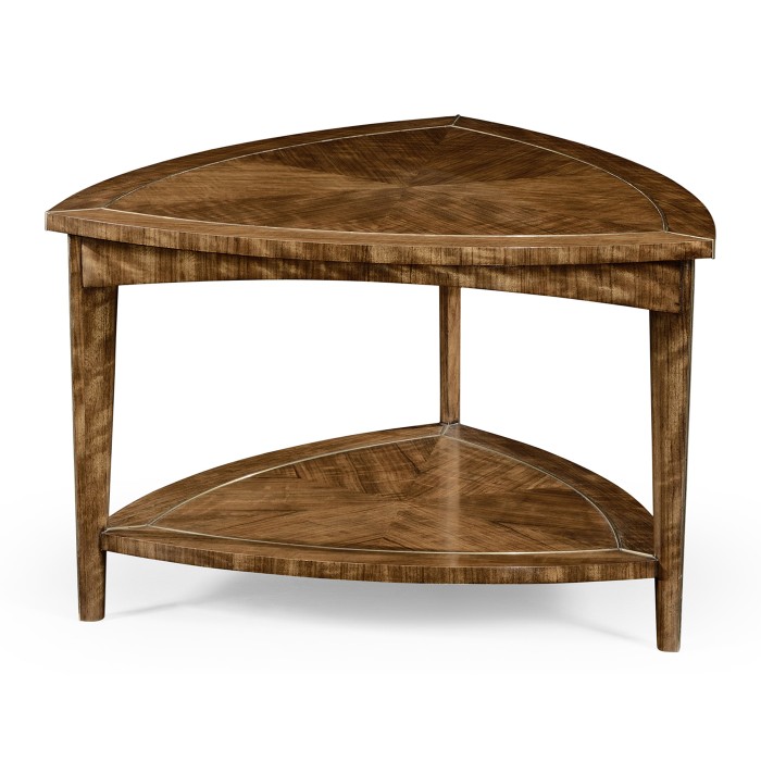 Hyedua triangular coffee table