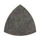 Black Snakeskin triangular coffee table