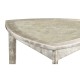 Silver Espresso Triangular Side Table
