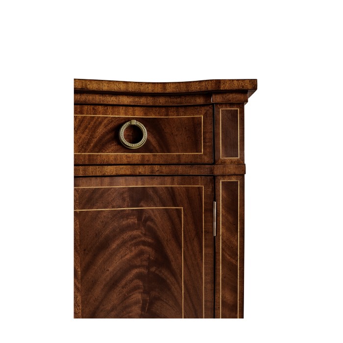 Bowfront Mahogany Cabinet