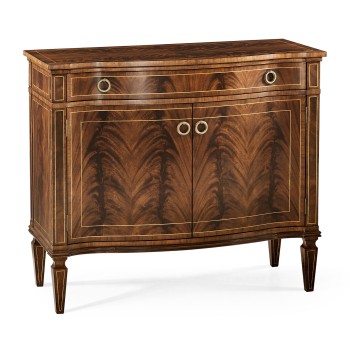 Bowfront Mahogany Cabinet