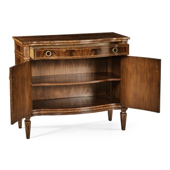 Bowfront Mahogany Cabinet