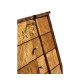 Light Satinwood Collectors Cabinet