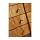 Light Satinwood Collectors Cabinet