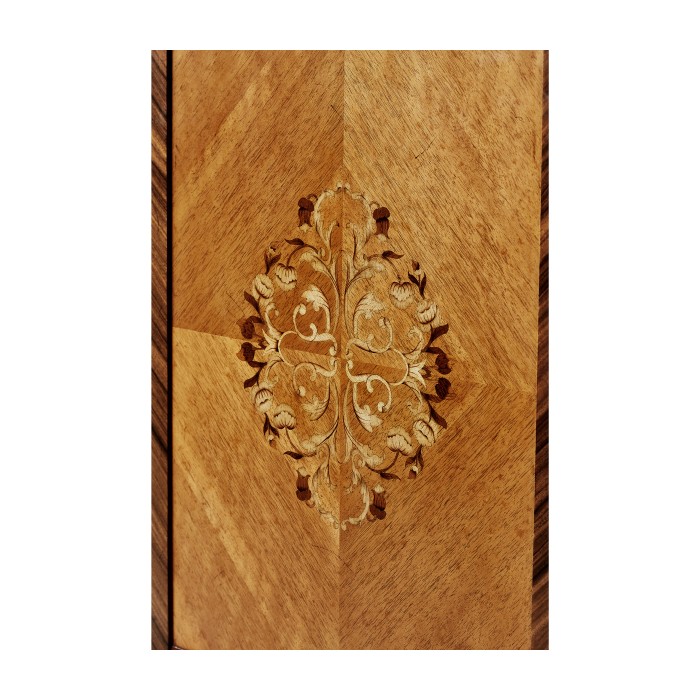 Light Satinwood Collectors Cabinet