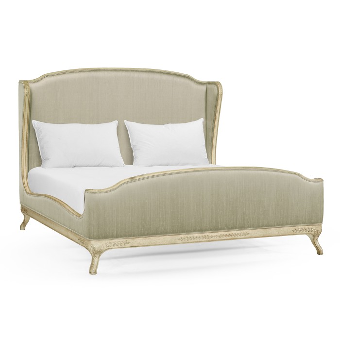 Louis XV Country Sage Cali King Bed