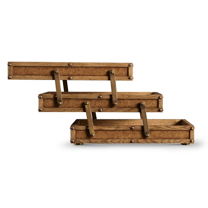 Travel Trunk Style Letter Tray
