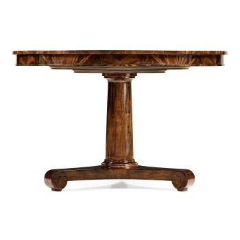 Flame Mahogany Biedermeier Breakfast Table 48
