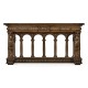 French Renaissance Style Library Table