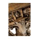 French Renaissance Style Library Table