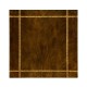 Craftsman's mahogany side table with herringbone inlay detail