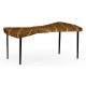 Burl Oak Bowtie Coffee Table