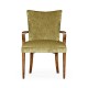 Biedermeier Style Walnut Dining Arm Chair