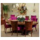 Biedermeier Style Walnut Dining Arm Chair