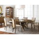 Biedermeier Style Walnut Dining Arm Chair